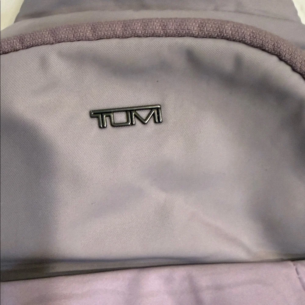 Tumi Two-Tone Purple and Gray Voyageur Kileen Convertible Sling - Picture 2 of 12